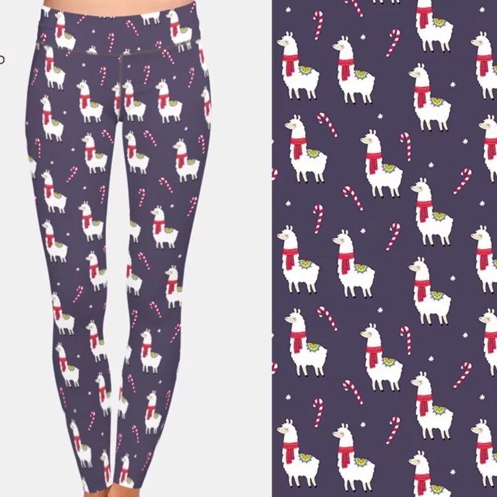 New Christmas 🎄 Llama Super Soft Leggings